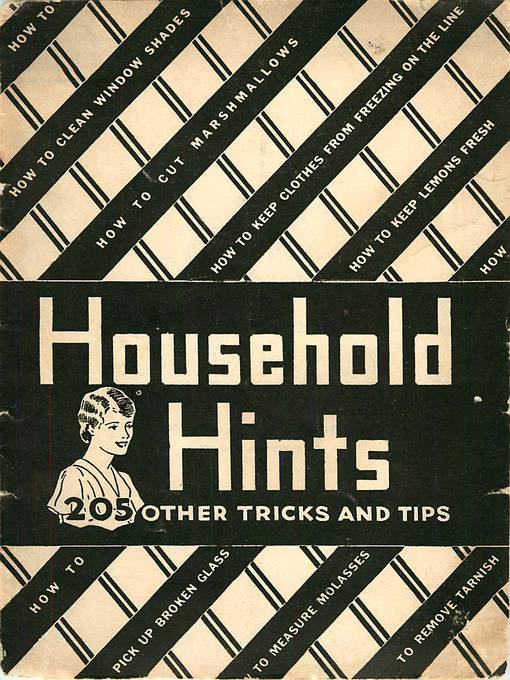 Title details for Household Hints by Anonymous - Available